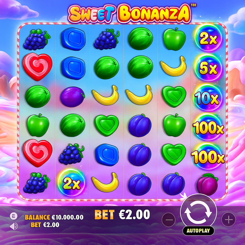 Ice Casino - Sweet Bonanza Slot Game - Free Spins